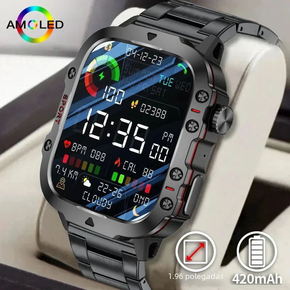 Phase Esports & Gaming Festival - Original Rugged Men Smart Watches Wireless