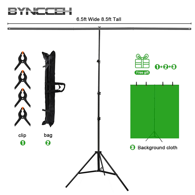 Green Screen Collapsible - Nền Chụp Ảnh Phòng Thu Hình