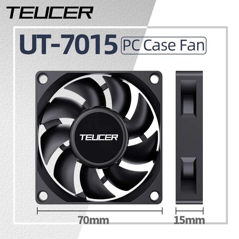 Esports Gaming Fan - Teucer UT-7015 7cm Chassic Cooling Fan