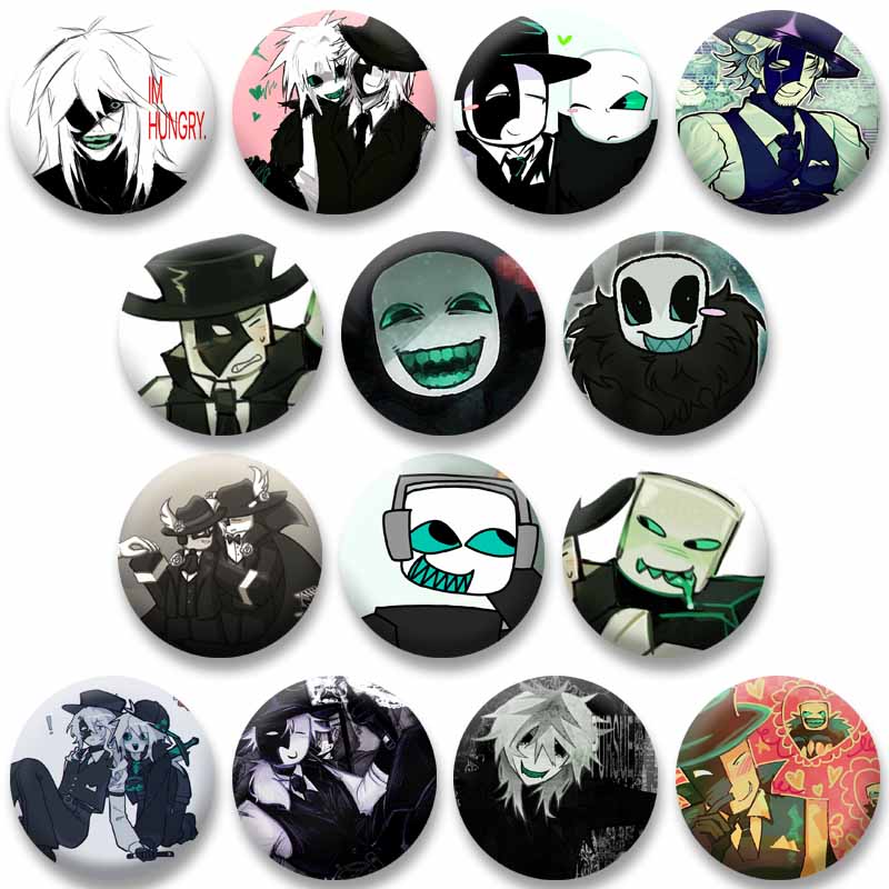 Esports Gaming Jacket - Funny Artful X Pursuer Round Brooch