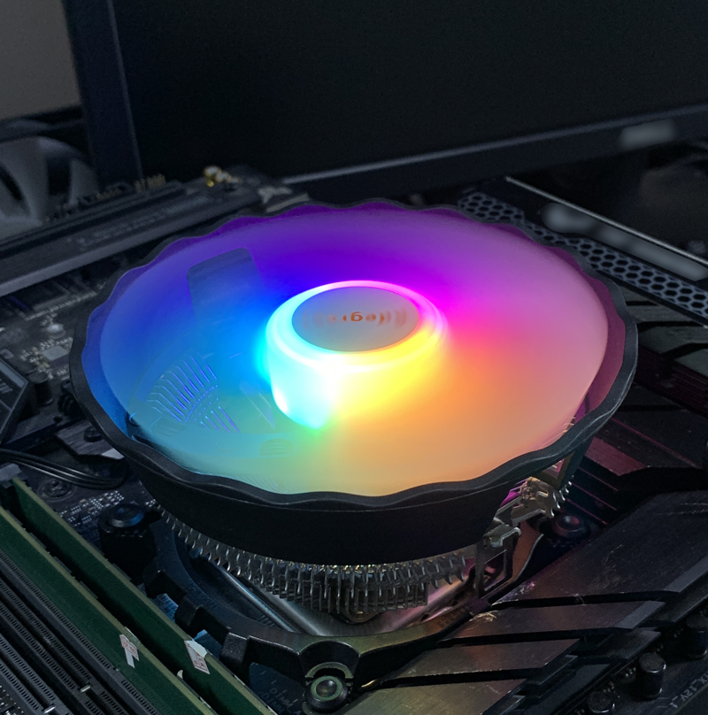 RGB CPU Air Cooler 90mm PC Pro - đánh giá và giá Esports Gaming Fan