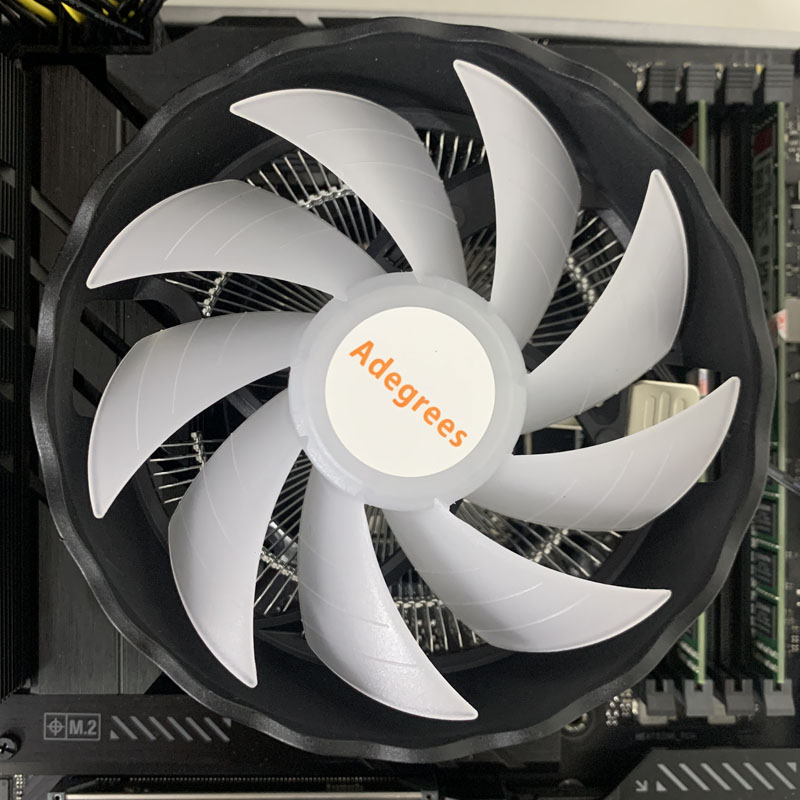 RGB CPU Air Cooler 90mm PC Pro - đánh giá và giá Esports Gaming Fan