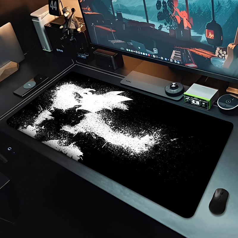 DBZ Black Anime Mouse Pad Drag - đánh giá và giá Esports Gaming Pc
