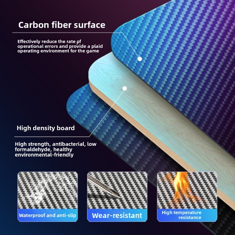 Rgb Carbon Fiber Ambient Light - đánh giá và giá Esports Gaming Cafe