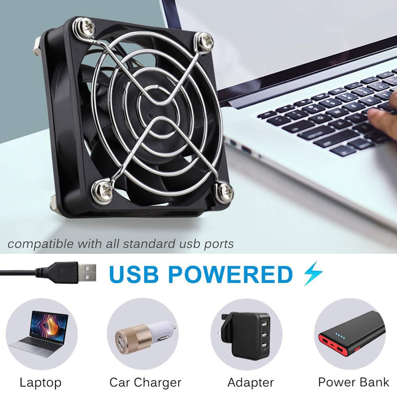 8/12cm 12V USB Powered Compute - đánh giá và giá Esports Gaming Fan