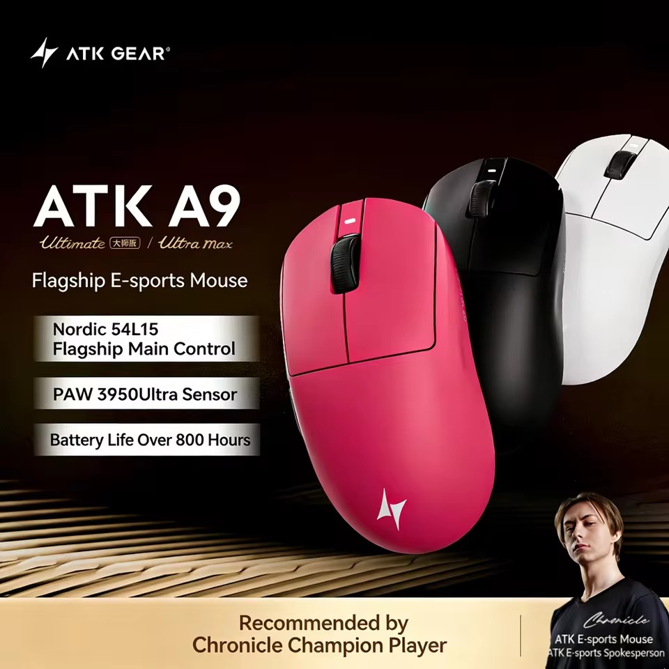 ATK A9 Air Ultimate Gaming Mou - đánh giá và giá Ultimate Esports Gaming