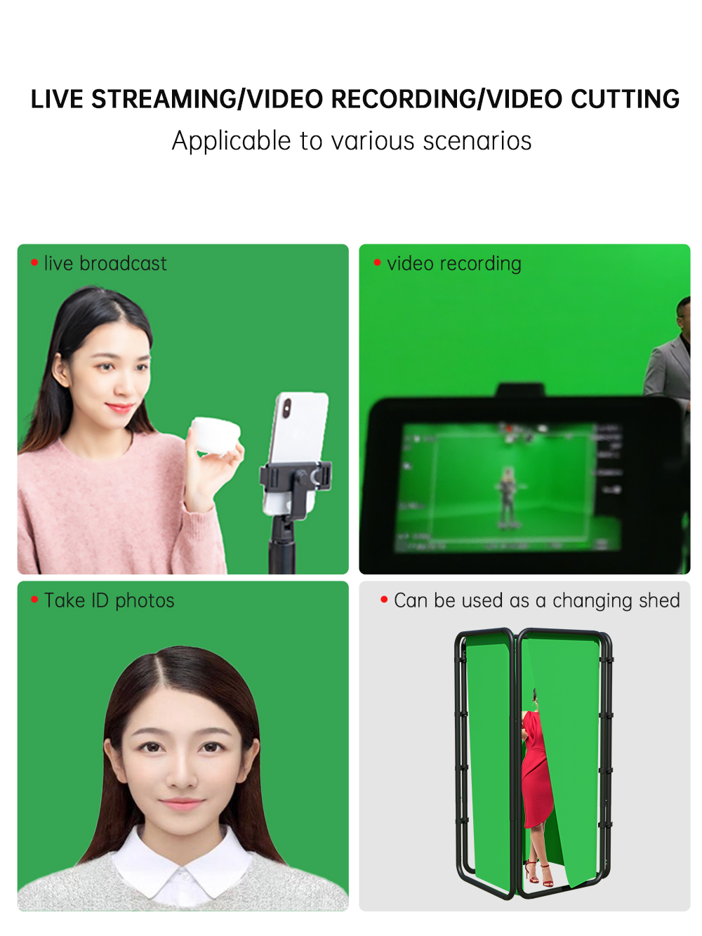 SH 2.4x4M Background Stand Fra - đánh giá và giá Green Screen Collapsible