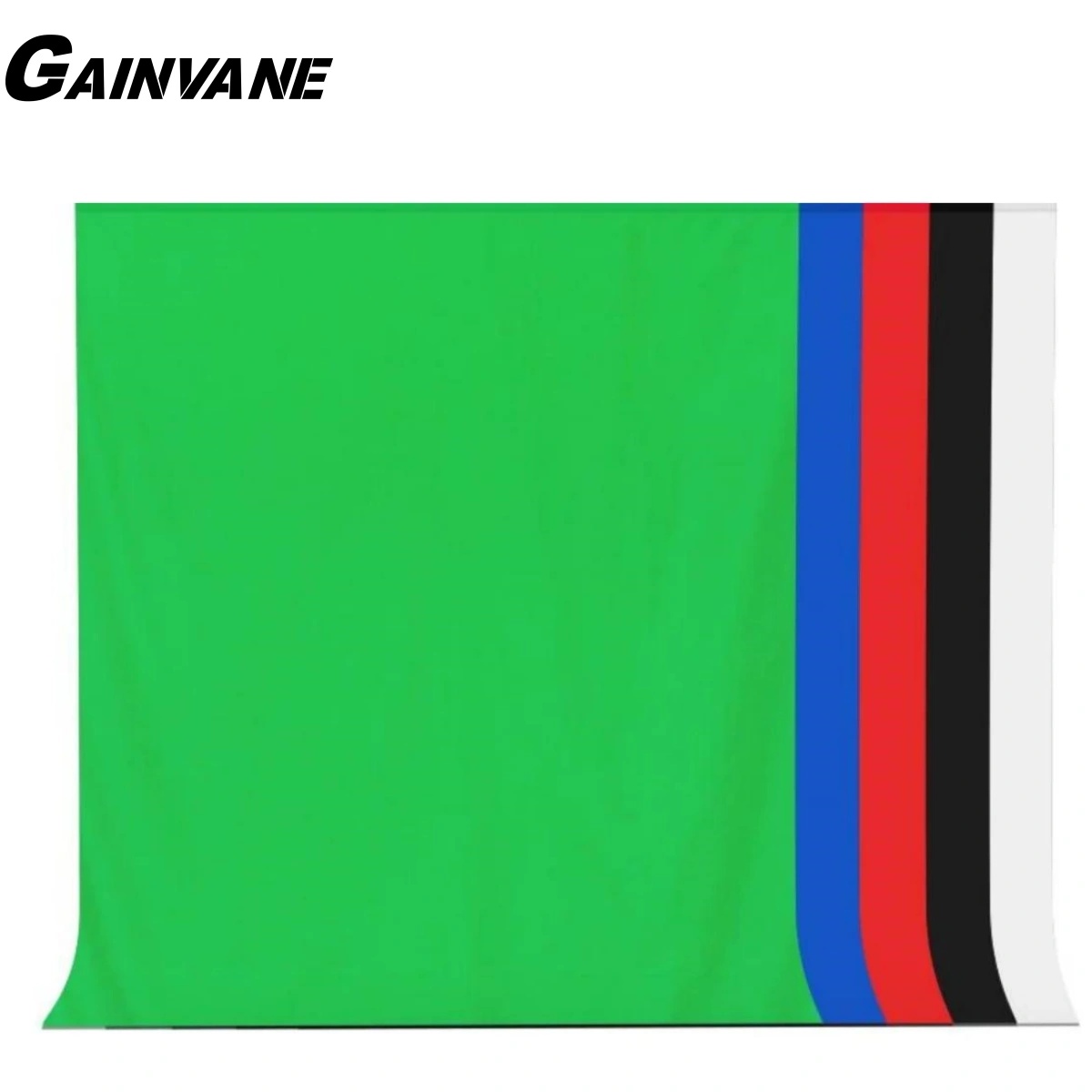 GAINVANE Backdrop Cloth White  - đánh giá và giá Green Screen Collapsible