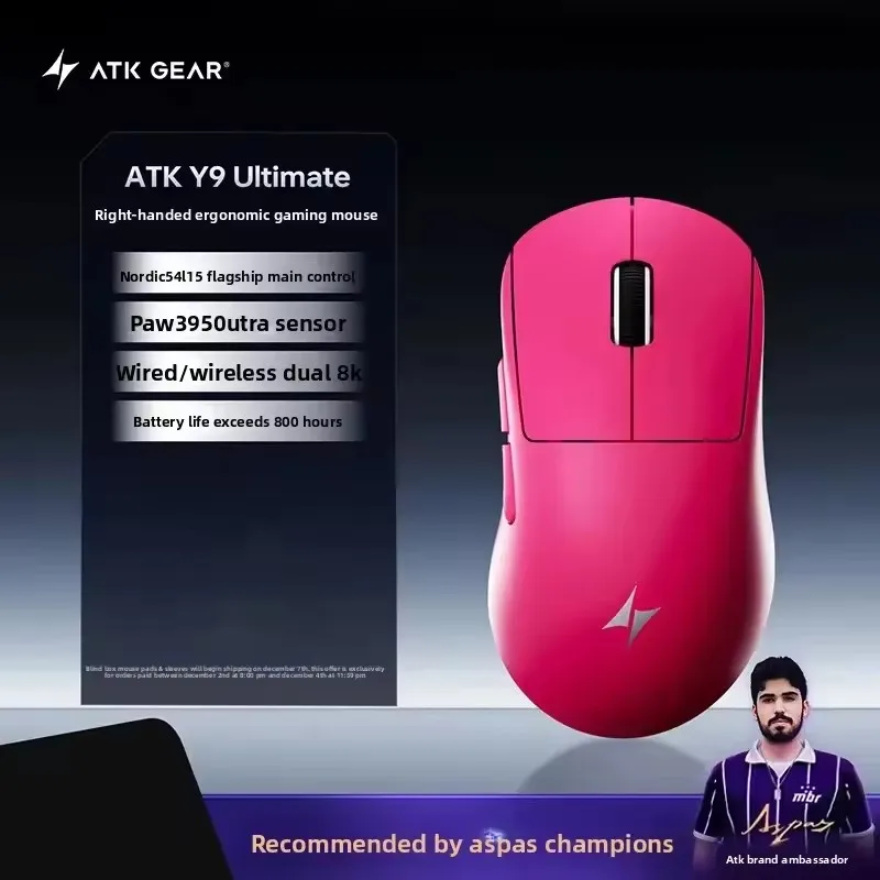 ATK Y9 Ultimate Tri-Model Wire - đánh giá và giá Ultimate Esports Gaming