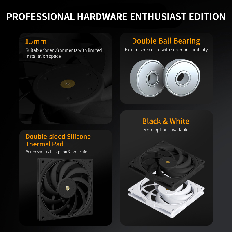 UPSIREN UL-14015 140MM PWM thi - đánh giá và giá Esports Gaming Fan