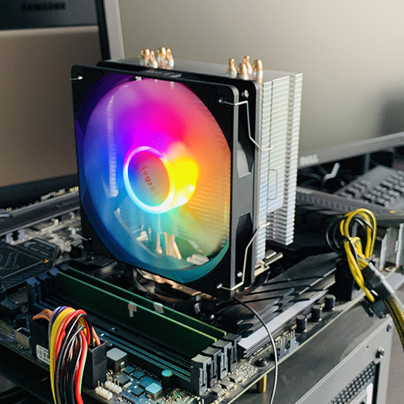 X99 Tower CPU Cooler 4 Heatpip - đánh giá và giá Esports Gaming Fan