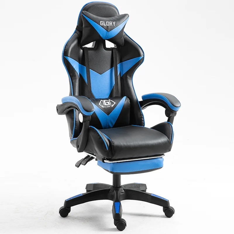 #Gaming chair with footrest, h - đánh giá và giá Esports Gaming Cafe