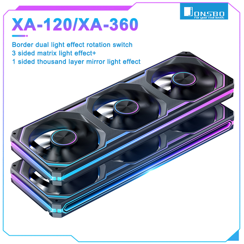 JONSBO XA-120 XA-240 XA-360 12 - đánh giá và giá Esports Gaming Fan