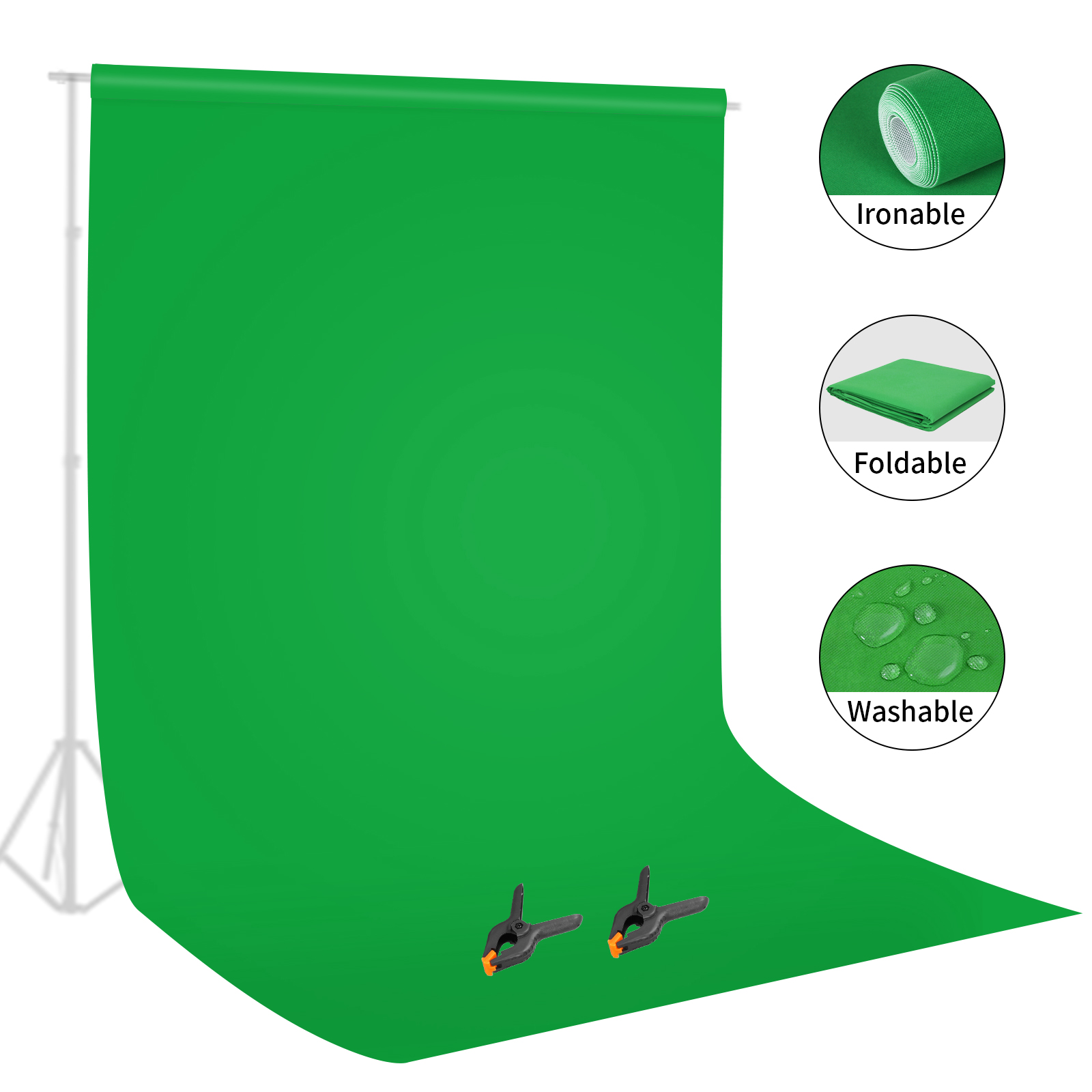 Selens Green Screen Backdrop C - đánh giá và giá Green Screen Collapsible