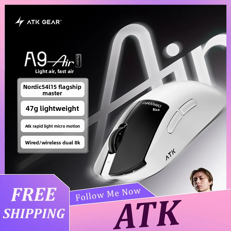 ATK A9 Air Ultimate Gaming Mou - đánh giá và giá Ultimate Esports Gaming