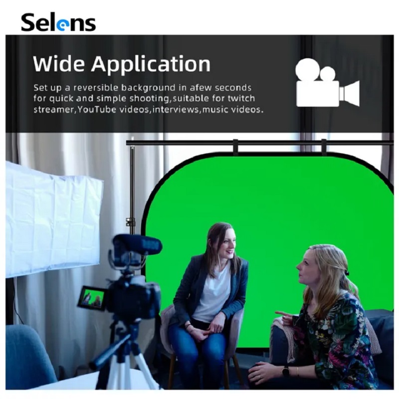 Selens Green Screen Photo Back - đánh giá và giá Green Screen Collapsible