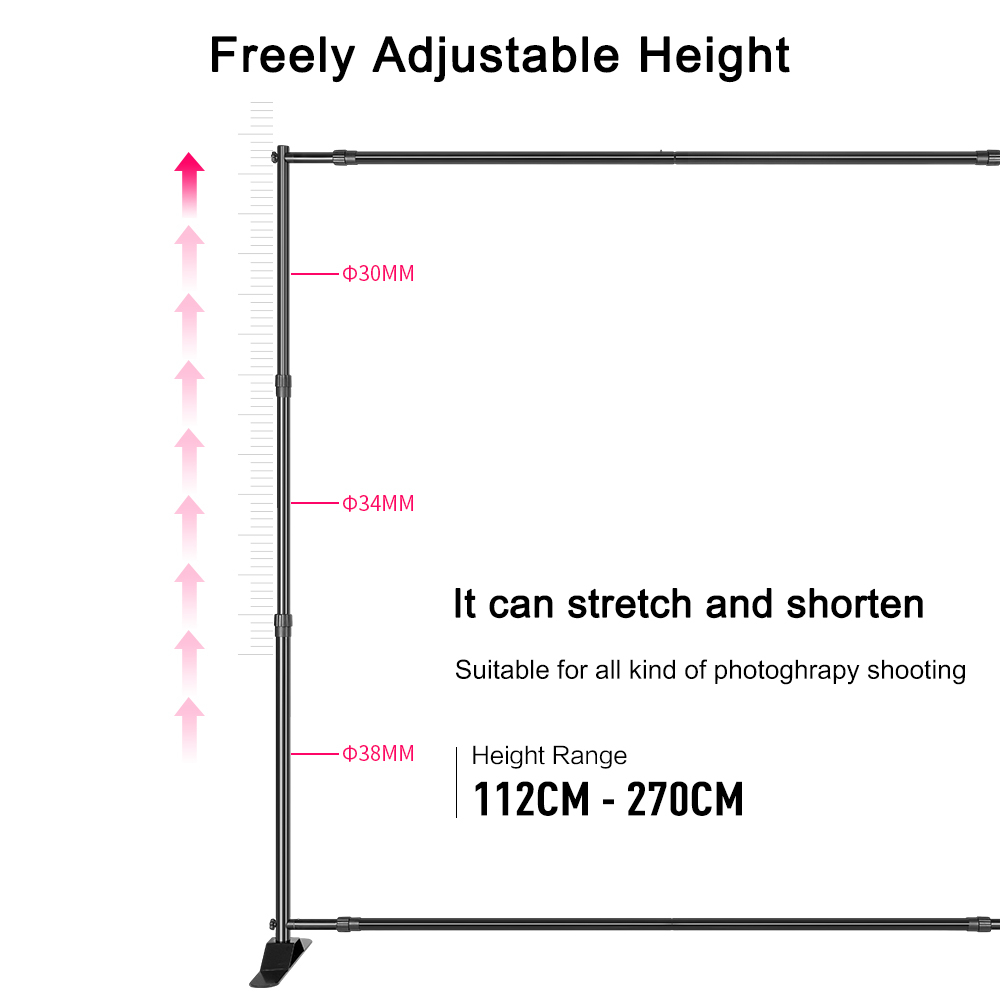 Background Stand Photo Frame P - đánh giá và giá Green Screen Collapsible