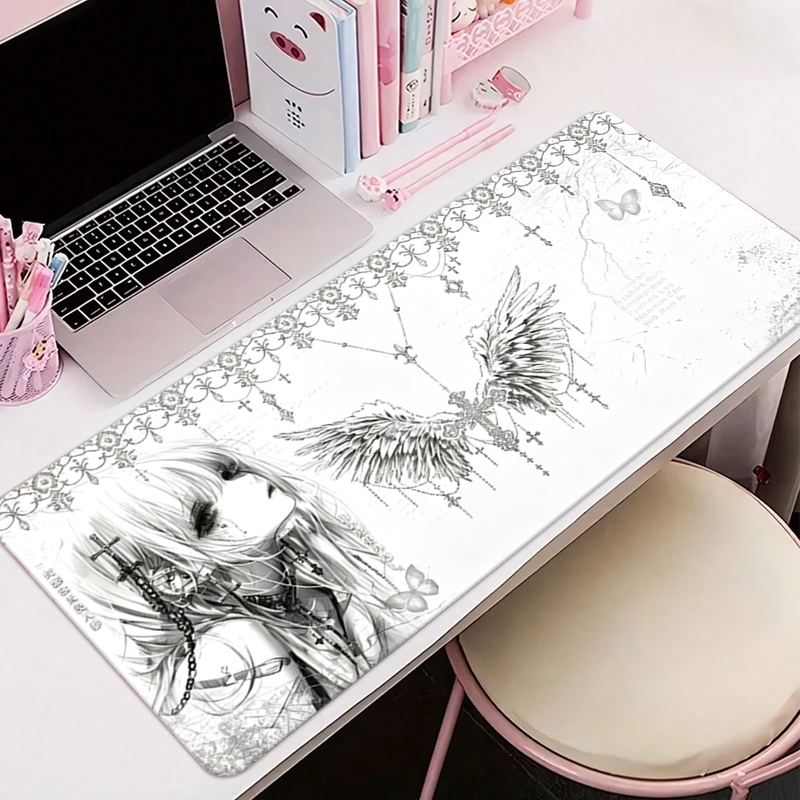 Leather Mousepad Black White A - đánh giá và giá Esports Gaming Pc