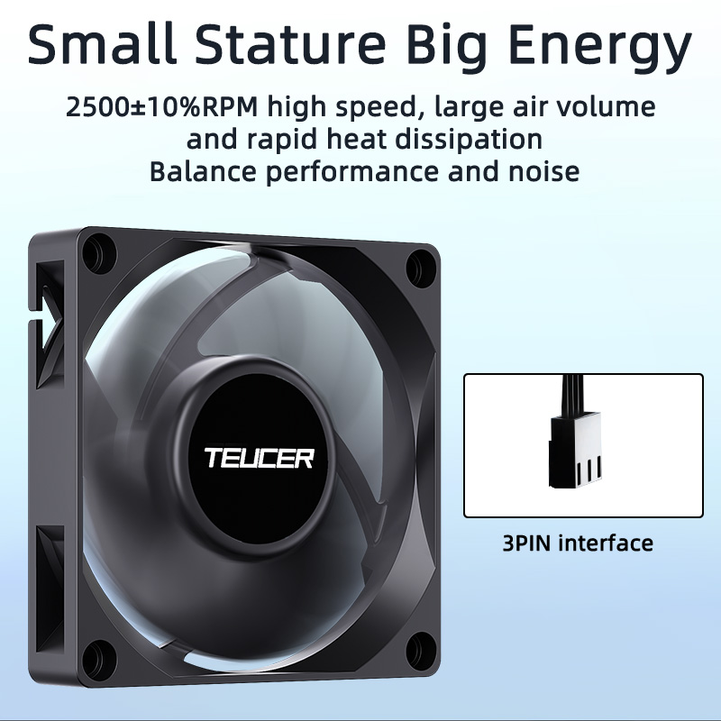 Teucer UT-7015 7cm Chassic Coo - đánh giá và giá Esports Gaming Fan