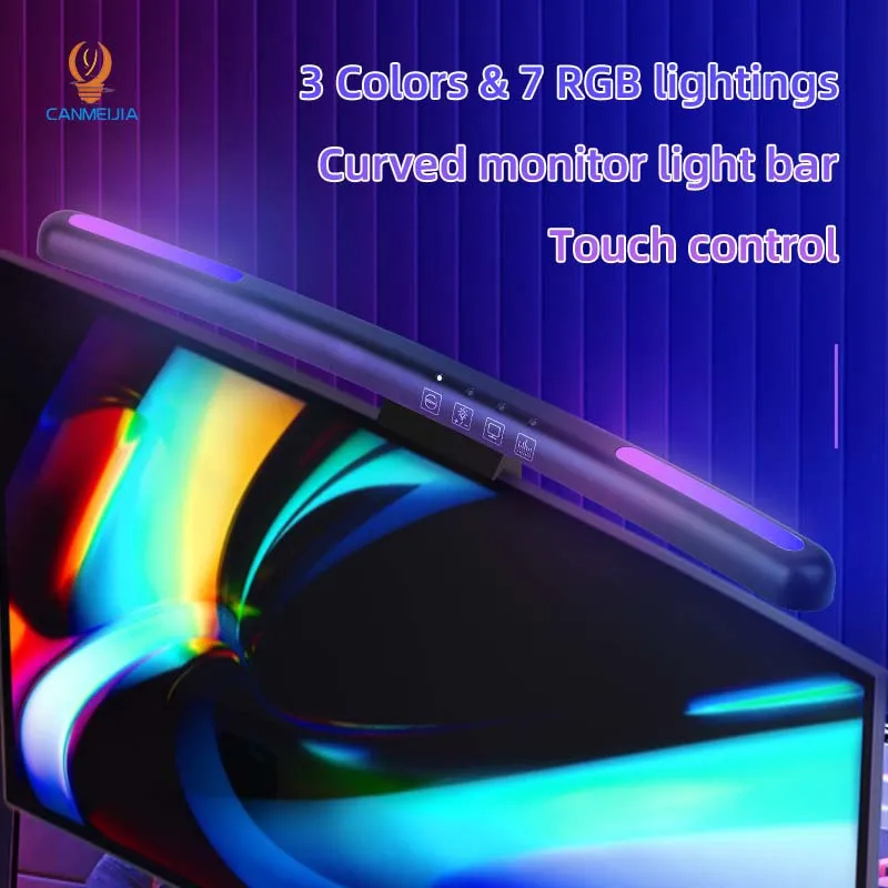 Curved LED Monitor Light Bar U - đánh giá và giá Esports Gaming Pc