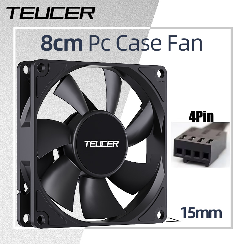 Teucer UT-8015 8CM Chassis Fan - đánh giá và giá Esports Gaming Fan