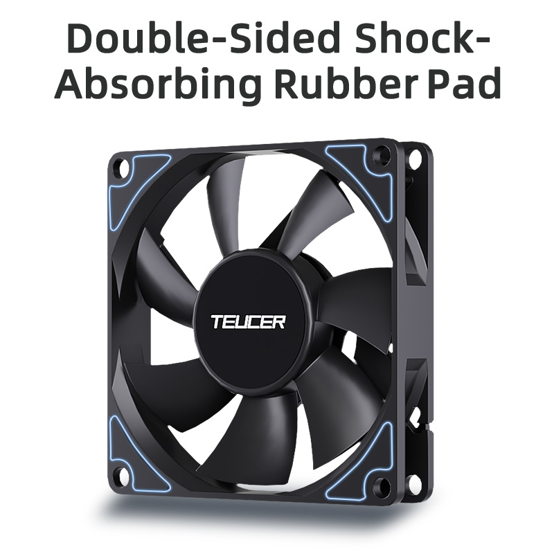 Teucer UT-8015 8CM Chassis Fan - đánh giá và giá Esports Gaming Fan