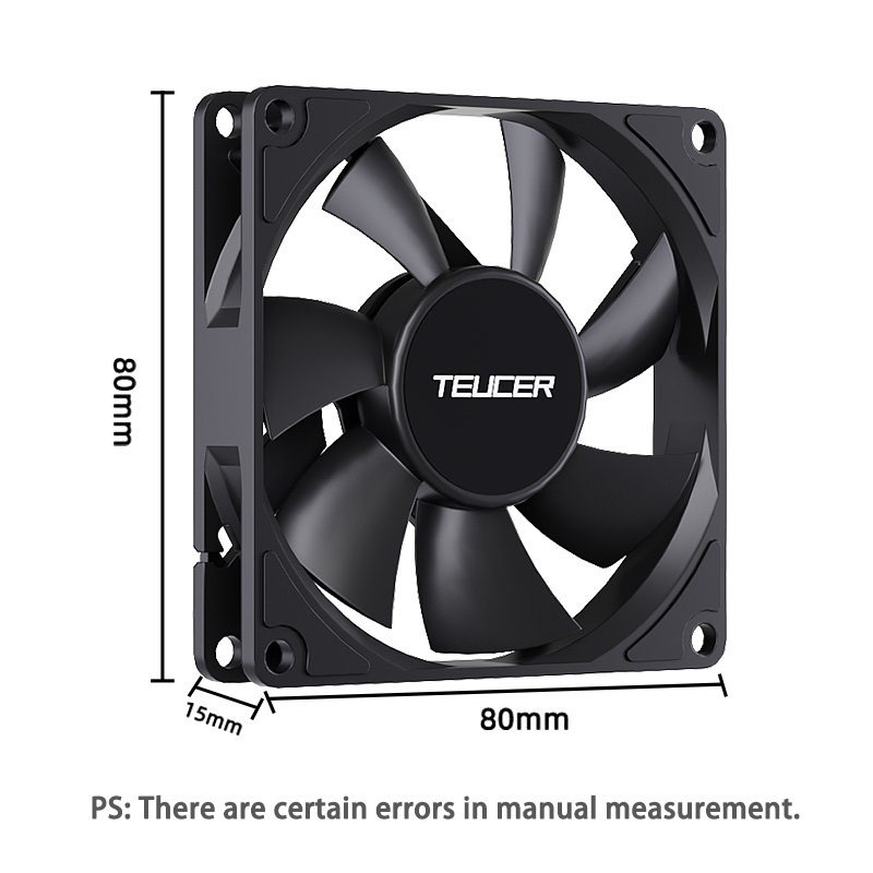 Teucer UT-8015 8CM Chassis Fan - đánh giá và giá Esports Gaming Fan